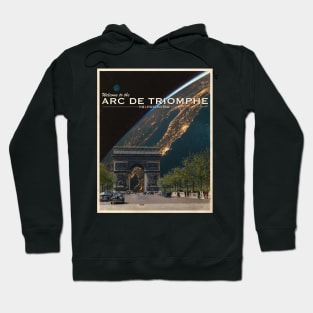 ARC DE TRIOMPHE POSTCARD. Hoodie